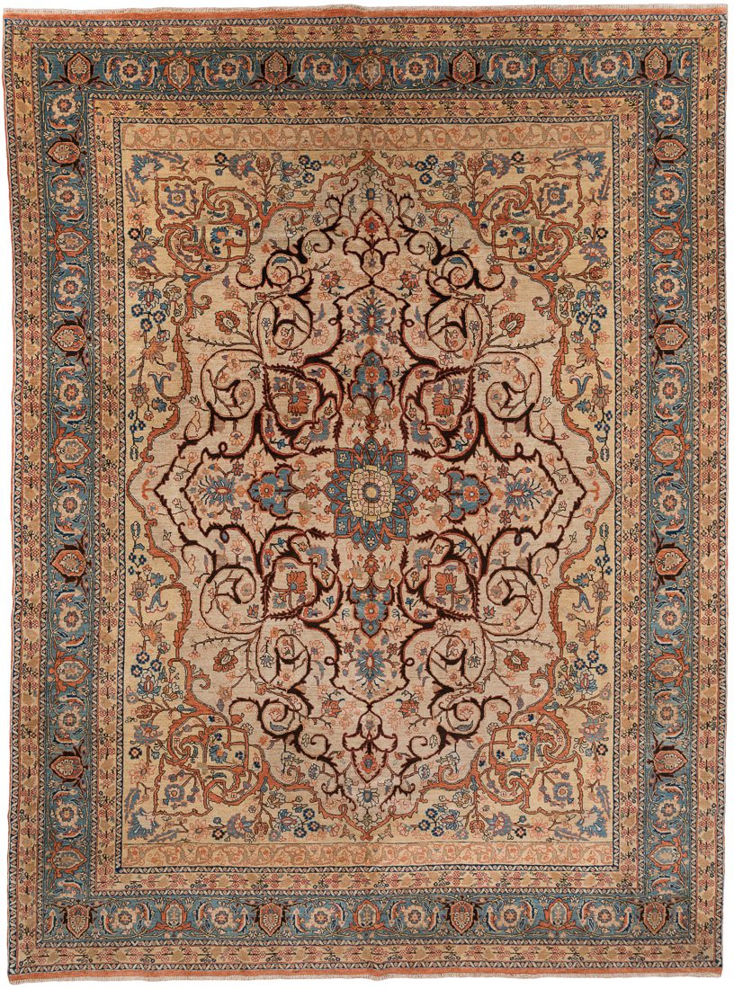 Persian Tabriz Handwoven Rug