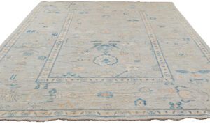 Afghan Oushak Handwoven Transitional Rug