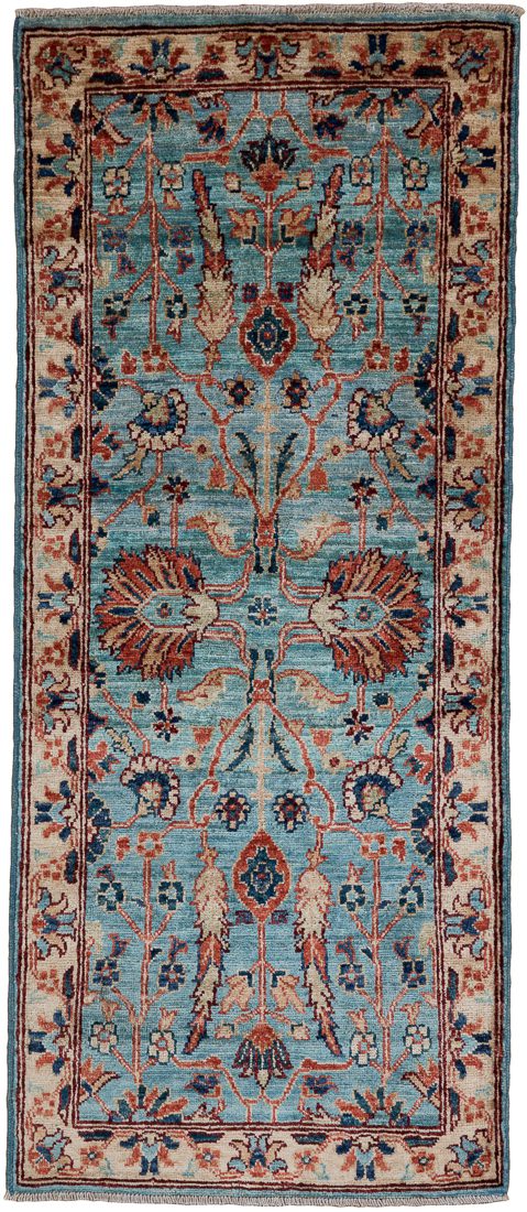 Afghan Sultanabad Handwoven Tribal Rug