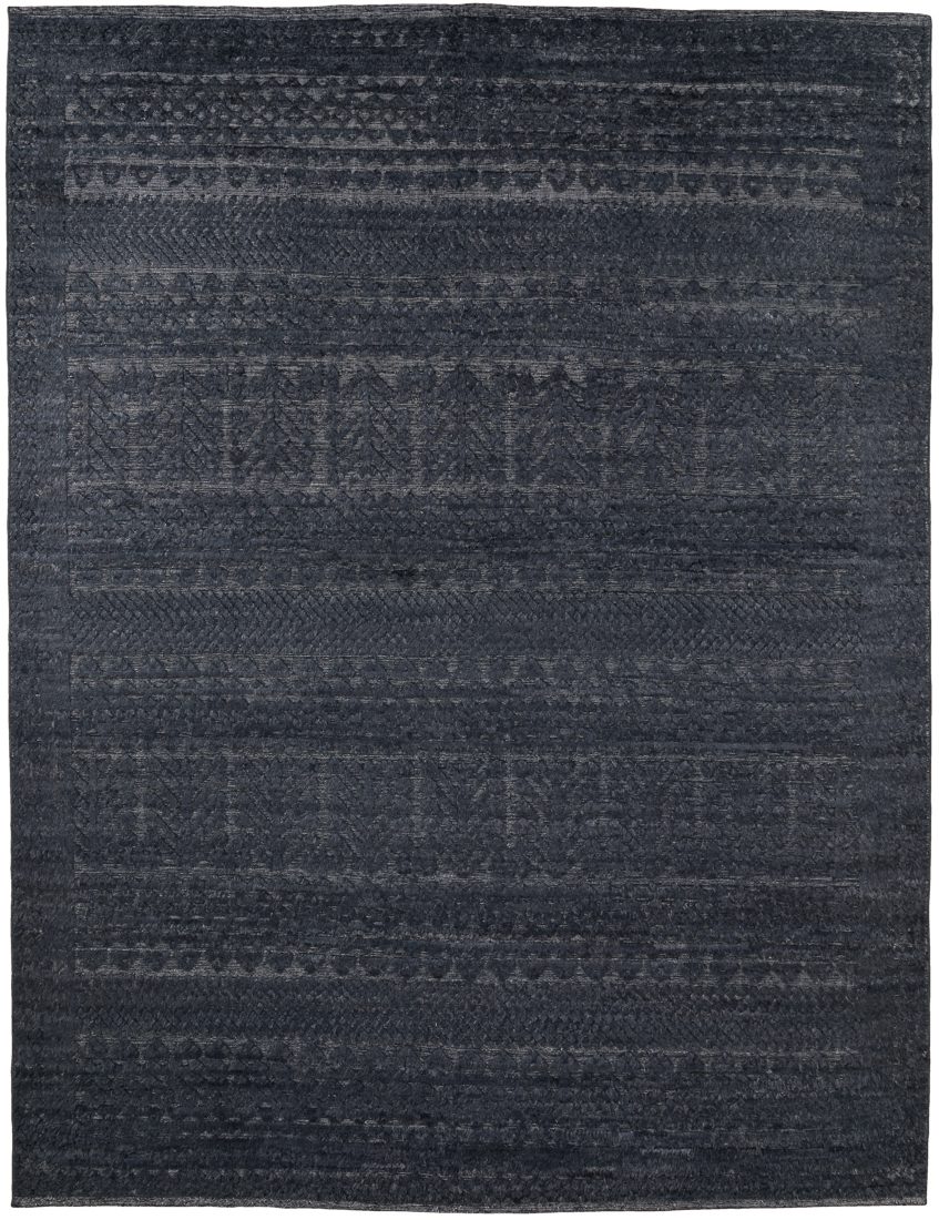 Chic Afghan Modern Handwoven Rug