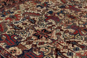 29596-Antique_Persian_Heriz_Handwoven_Rug-8'0''x9'9''-Persia-21
