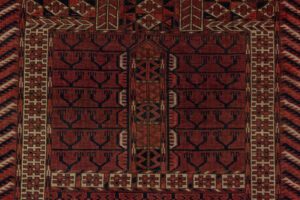 40631-Antique_Turkmen_Yomut_Ensi_Handwoven_Rug-3'9''x5'5''-Turkmenistan-5