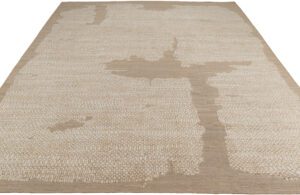 Afghan Hand Knotted Modern Textured Rug