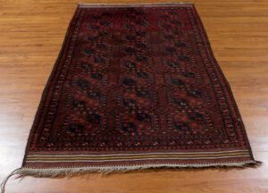 Antique Bokara Handwoven Rug
