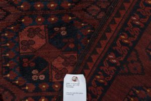 22958-Antique_Bokara_Fine_Handwoven_Tribal_Rug-4'2''x7'8''-Afghanistan-9