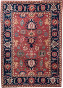 Heriz Luxe Tribal Handwoven Afghan Rug