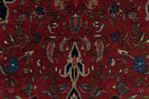 40473-Antique_Persian_Halvai_Bidjar_Fine_Handwoven_Rug-5'2''x8'5''-Persia-6