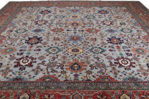 Harshang Handwoven Afghan Tribal Rug