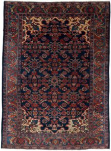 Antique Malayer Handwoven Rug