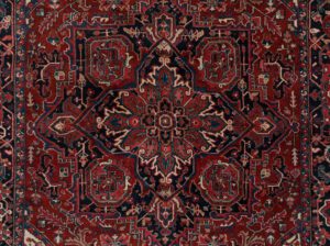 30438-Persian_Heriz_Semi-Antique_Handwoven_Rug-8'1''x11'9''-Persia-1-Center