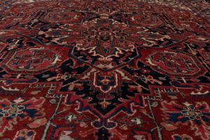 30438-Persian_Heriz_Semi-Antique_Handwoven_Rug-8'1''x11'9''-Persia-7