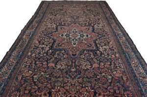 Antique Persian Bibikabad Rug