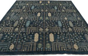 Afghan Bakshaish Transitional Handwoven Tribal Rug