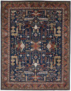 Afghan Serapi Handwoven Tribal Rug