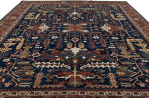 Afghan Serapi Handwoven Tribal Rug