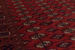 24421-Antique_Tekke_Bokara_Fine_Handwoven_Rug-5'4''x8'0''-Turkmenistan-10