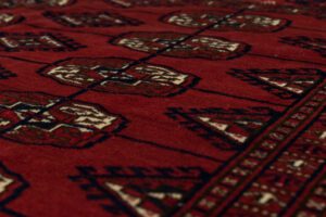24421-Antique_Tekke_Bokara_Fine_Handwoven_Rug-5'4''x8'0''-Turkmenistan-11
