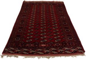 Antique Tekke Bokara Handwoven Rug
