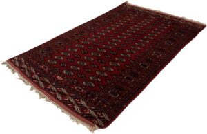 Antique Tekke Bokara Handwoven Rug