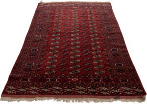 Antique Tekke Bokara Handwoven Rug