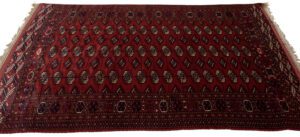 Antique Tekke Bokara Handwoven Rug