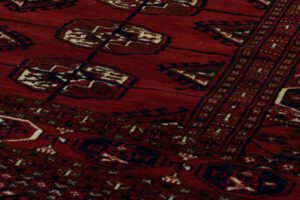 24421-Antique_Tekke_Bokara_Fine_Handwoven_Rug-5'4''x8'0''-Turkmenistan-6