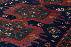30196-Antique_Kazak_Handwoven_Rug-5'5''x10'2''-Caucasus-3