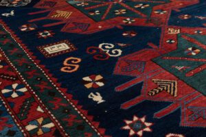 30196-Antique_Kazak_Handwoven_Rug-5'5''x10'2''-Caucasus-4