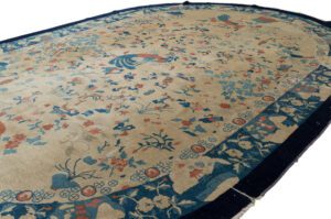 Antique Peking Chinese Handwoven rug