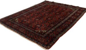 Antique Malayer Handwoven Rug