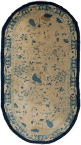 Antique Peking Chinese Handwoven rug