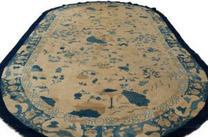 Antique Peking Chinese Handwoven rug