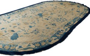 Antique Peking Chinese Handwoven rug