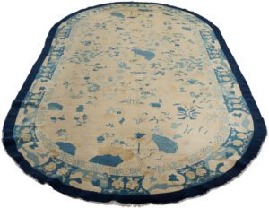 Antique Peking Chinese Handwoven rug