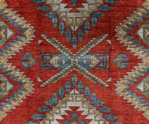 54704_BTN022A-Navajo_Contemporary_Handwoven_Tribal_Rug-6'2''x8'10''-Afghanistan-1-Center