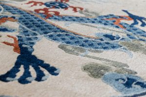 24547_ESTCHN1-Chinese_Dragon_Silk-Pile_Handwoven_Vintage_Rug-3'0''x3'0''-China-7