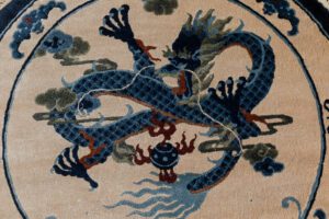24547_ESTCHN1-Chinese_Dragon_Silk-Pile_Handwoven_Vintage_Rug-3'0''x3'0''-China-8