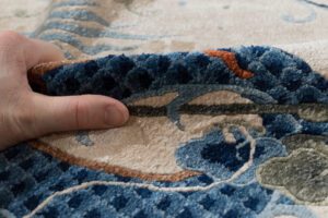 24547_ESTCHN1-Chinese_Dragon_Silk-Pile_Handwoven_Vintage_Rug-3'0''x3'0''-China-9