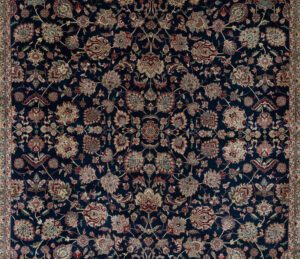 33010-Kashan_Fine_Handwoven_Traditional_Rug-10'1''x14'0''-India-1-Center