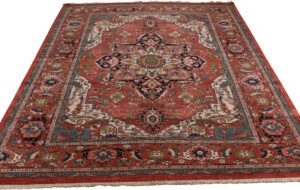 Persian Heriz Handwoven Rug