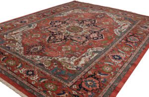 Persian Heriz Handwoven Rug