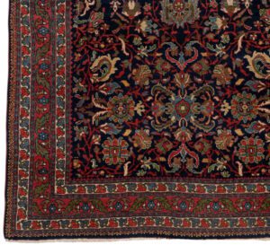 37245_ESTIRN1-Antique_Bidjar_Handwoven_Rug-4'6''x7'0''-Persia-1-Border