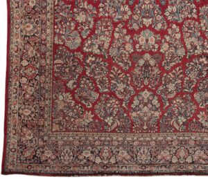 53267_ESTIRN1-Antique_Persian_Sarouk_Handwoven_Rug-10'4''x17'9''-Persia-1-Border