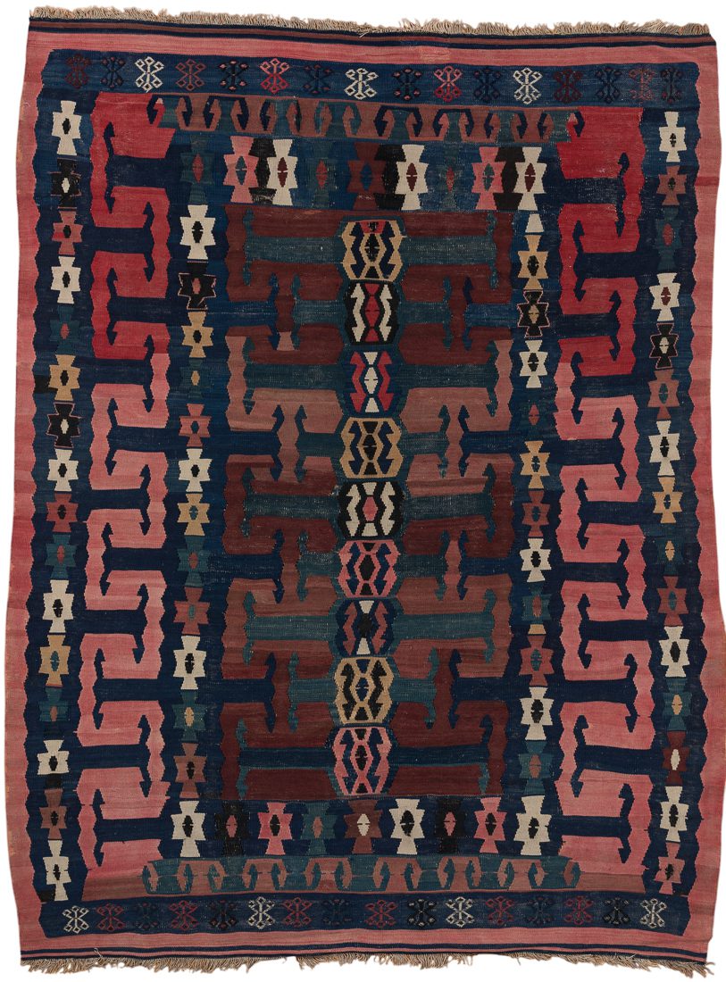 Antique Balıkesir Yüncü Handwoven Rug