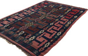 Antique Balıkesir Yüncü Handwoven Rug