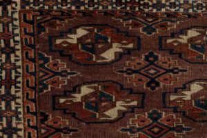 54761_ESTTRM1-Antique_Chuval_Turkmen_Yomut_Bokara_Rug-3'6''x2'6''-Turkmenistan-4