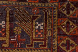 54762_ESTAFG1-Afghan_Baluch_Vintage_Handwoven_Tribal_Rug-2'11''x3'11''-Afghanistan-10