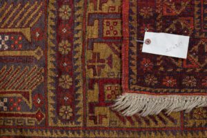54762_ESTAFG1-Afghan_Baluch_Vintage_Handwoven_Tribal_Rug-2'11''x3'11''-Afghanistan-12