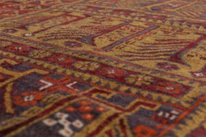 54762_ESTAFG1-Afghan_Baluch_Vintage_Handwoven_Tribal_Rug-2'11''x3'11''-Afghanistan-4