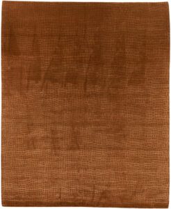 Modern Nepalese wool and silk handwoven Rug